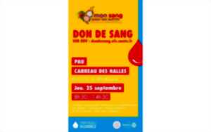 photo Don de sang aux Halles