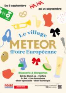 photo LE VILLAGE METEOR À LA FOIRE EUROPÉENNE