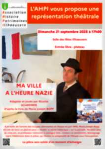photo Pièce de théâtre - Ma ville à l'heure nazie