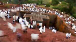 photo ETHIOPIE MARCHER POUR GENNA