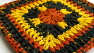 photo Atelier : Granny square wax attack