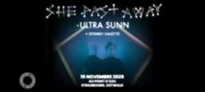 photo SHE PAST AWAY + ULTRA SUNN + SYDNEY VALETTE