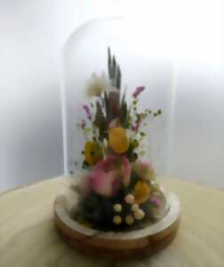 photo Atelier cloches en fleurs séchées