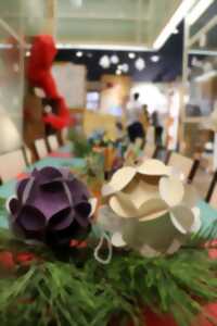 photo Atelier de Noël : Fabriquez votre boule de Noël en papier (à partir de 8 ans)