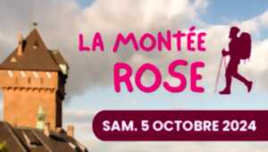 photo Montée rose du Haut-Koenigsbourg