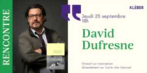 photo Rencontre avec David Dufresne