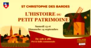 photo Week end du petit patrimoine à Saint-Christophe-des-Bardes