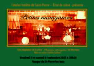 photo Soirée théâtre à Saint Pierre les Bois : Petites manigances