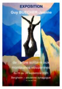 photo Exposition  Guy BUECHER - Jeanne SIBLER - de l’arbre solitaire aux montagnes vosgiennes