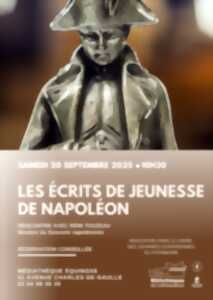 photo Les écrits de jeunesse de Napoléon