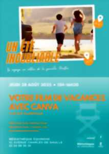 photo Les films de vacances avec Canva