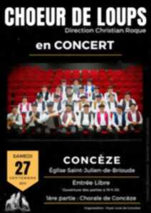 photo Concert de la chorale Choeur de Loups