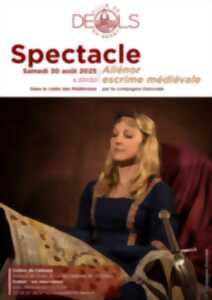 photo Spectacle Aliénor - Escrime Médiévale