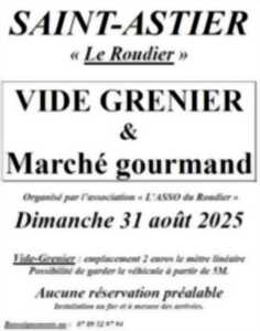 photo Vide-grenier et marché gourmand au Roudier