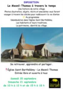 photo Journées Européennes du Patrimoine - Le Mesnil-Thomas à travers le temps