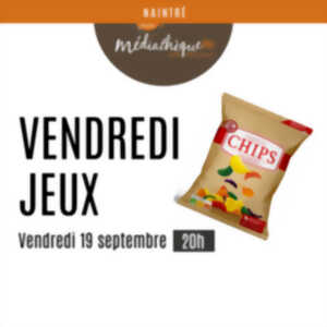 photo Vendredi jeux : spécial jeux gourmands
