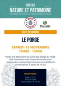 photo Sortie patrimoine : Le creusement du canal des étangs + le sentier d'interprétation