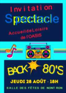 photo Spectacle BACK 80'S