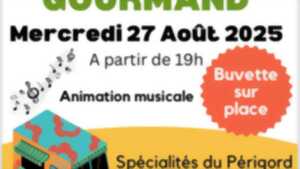 photo Marché gourmand à Notre Dame de Sanilhac Mercredi 27 août