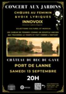 photo Concert vocal aux jardins