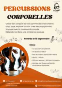 photo LE COUVENT : PERCUSSIONS CORPORELLES