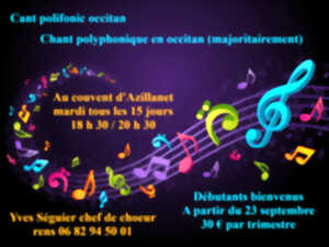 photo LE COUVENT : CHANT POLYPHONIQUE OCCITAN