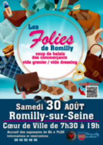 photo Braderie des commerçants et des particuliers au cœur de ville de Romilly-sur-Seine