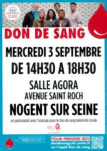 photo Don de sang à l'Agora Michel-Baroin de Nogent-sur-Seine
