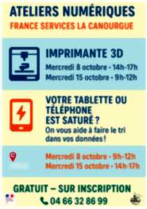 photo ATELIER NUMÉRIQUE : IMPRIMANTE 3D