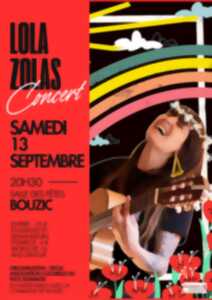 photo Concert de Lola Zolas à Bouzic