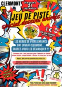 photo Jeu de piste spécial dessins animés