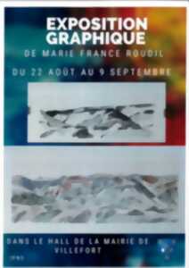 photo EXPOSITION GRAPHIQUE DE MARIE FRANCE ROUDIL