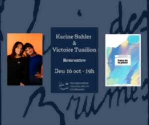 photo Rencontre avec Karine Sahler et Victoire Tuaillon