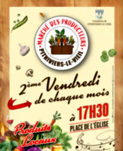 photo Marché des producteurs et feu d'artifice