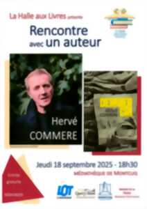 photo Rencontre avec un auteur : Hervé Commere à la Médiathèque de Montcuq