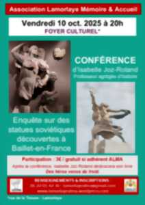 photo Conférence d'Isabelle Joz-Roland au Foyer Culturel de Lamorlaye