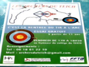 photo La rentrée des Archers du Teich.