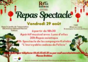 photo Repas spectacle organisé par l'association RERTR
