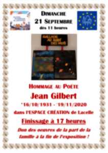 photo Journées Européennes du Patrimoine : Exposition hommage au Poète Jean Gilbert