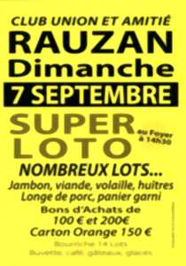 photo Super loto du club union amitié