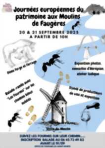 photo JOURNÉES EUROPÉENNES DU PATRIMOINE AUX MOULINS DE FAUGÈRES