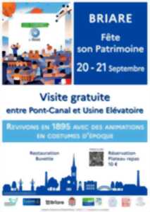 photo Journées Européennes du Patrimoine : visites guidées du Pont-Canal de Briare