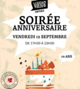 photo Soirée Anniversaire : 10 ans du V & B