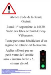 photo Atelier : Code de la Route