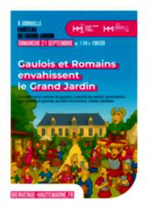photo GAULOIS ET ROMAINS ENVAHISSENT LE GRAND JARDIN