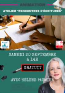 photo Atelier Rencontres d'écritures