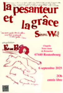 photo Théâtre : La pesanteur et la grâce de Simone Weil