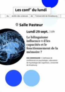 photo Conf' du lundi | Le bilinguisme influence-t-il les capacités et le...