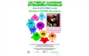 photo Lectures et chansons intergénérationnelles