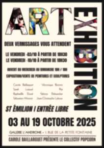 photo Exposition, vente de peintures et sculptures